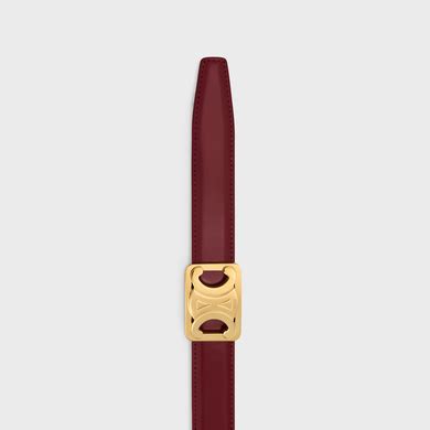 celine burgundy belt|celine belt taurillon.